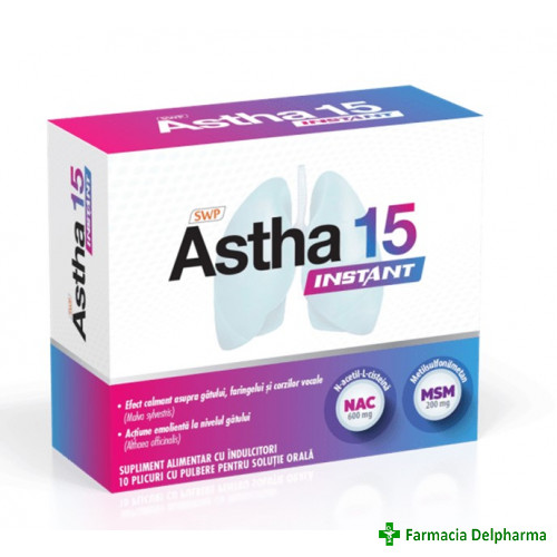 Astha 15 Instant x 10 plicuri, Sun Wave